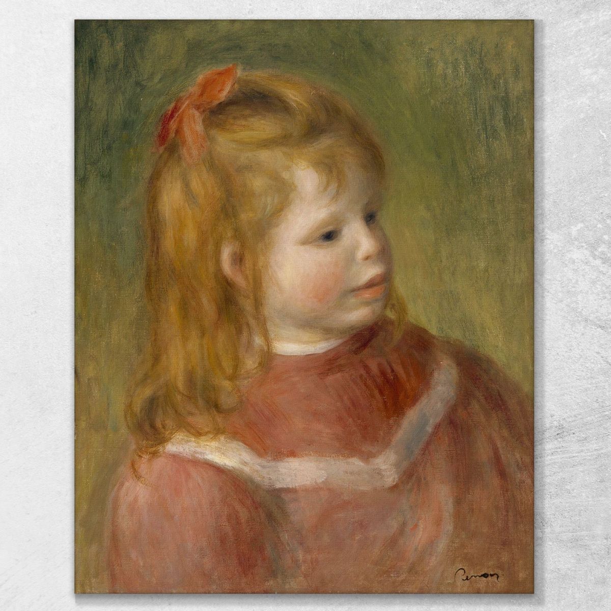 Portrait Of Jean 1897 Pierre-Auguste Renoir par93 canvas print 