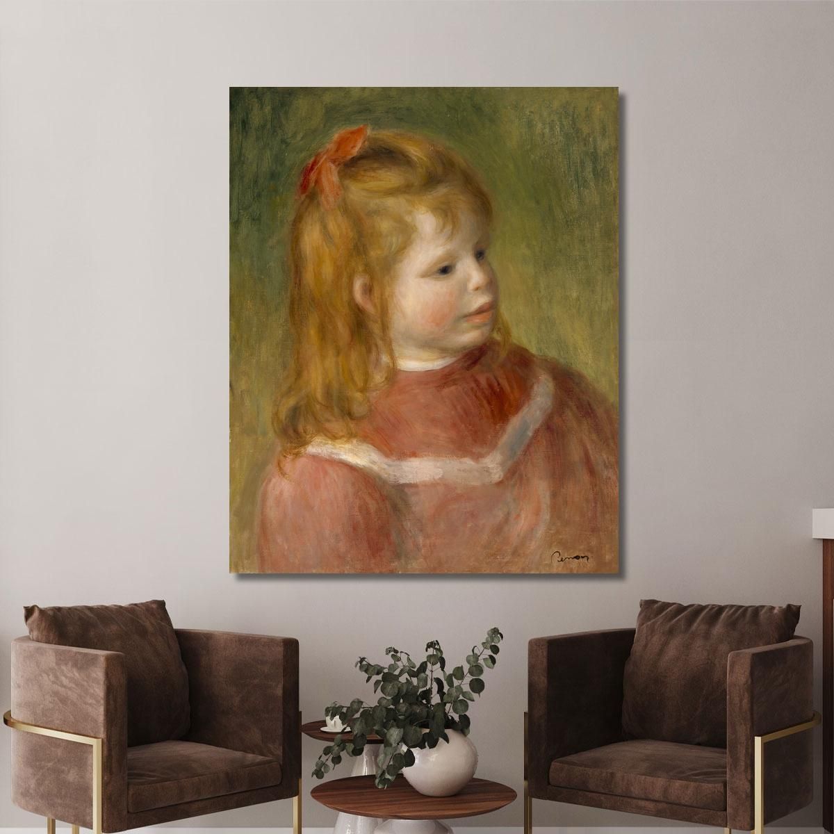 Portrait Of Jean 1897 Pierre-Auguste Renoir par93 canvas print 