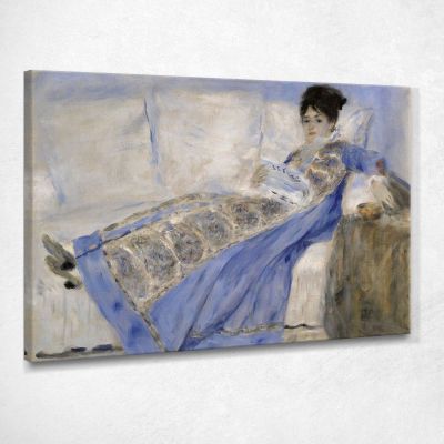 Portrait Of Madame Claude Monet Pierre-Auguste Renoir par94 canvas print 