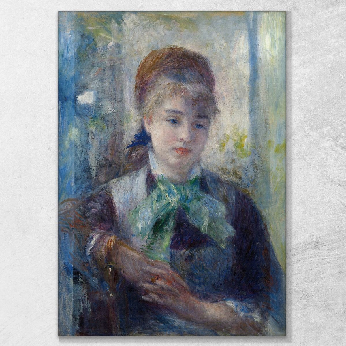 Portrait Of Nini Lopez Pierre-Auguste Renoir par96 canvas print 