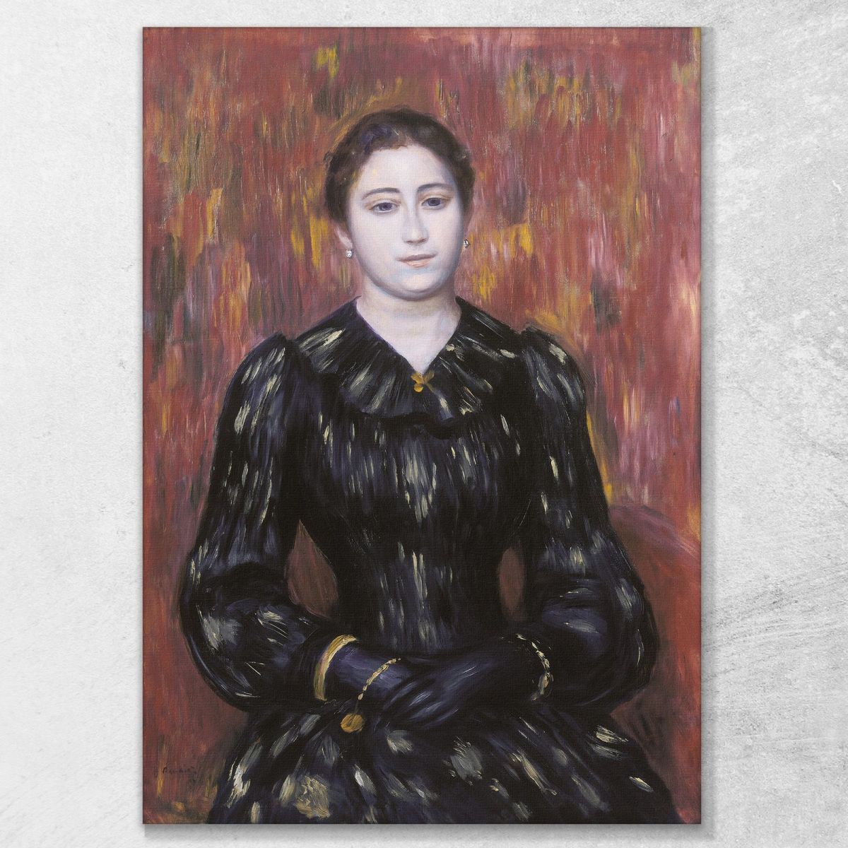 Portrait Of Madame Paulin Pierre-Auguste Renoir par98 canvas print 