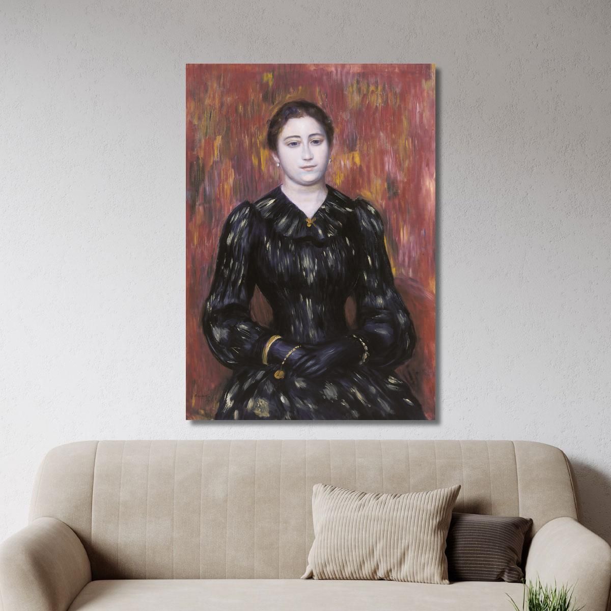Portrait Of Madame Paulin Pierre-Auguste Renoir par98 canvas print 