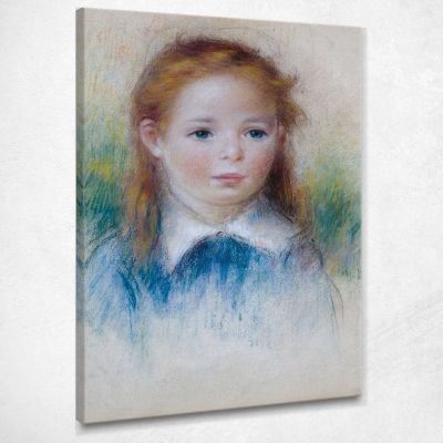 Portrait Of A Girl 1880 Pierre-Auguste Renoir par102 canvas print 