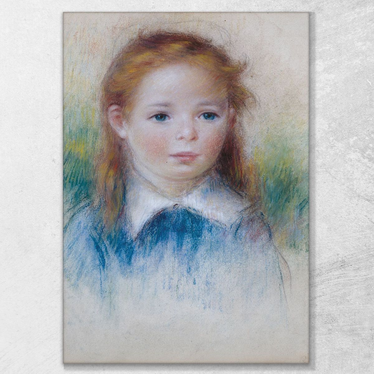 Portrait Of A Girl 1880 Pierre-Auguste Renoir par102 canvas print 
