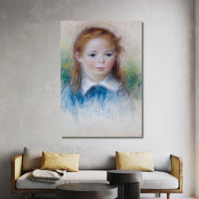 Portrait Of A Girl 1880 Pierre-Auguste Renoir par102 canvas print 