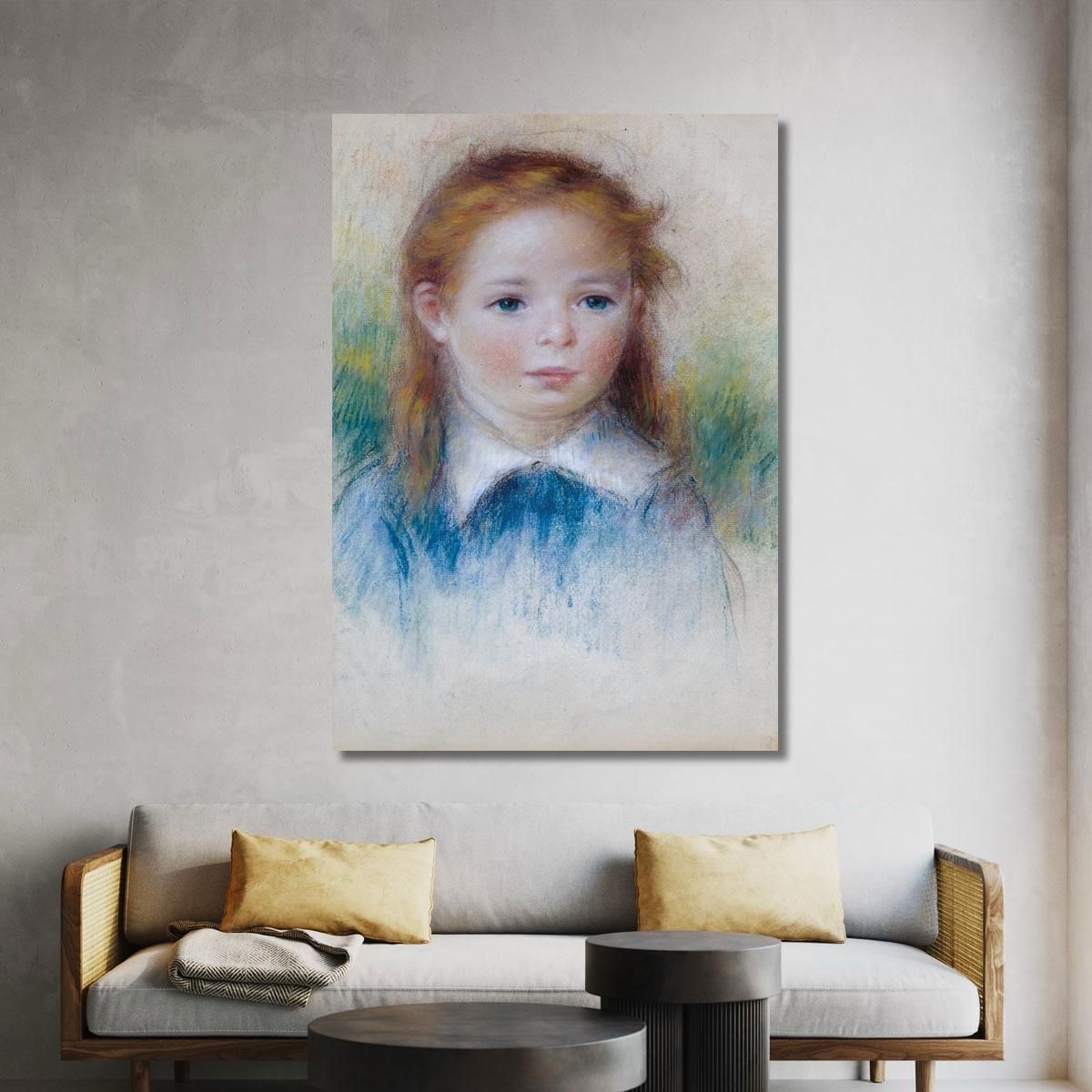 Portrait Of A Girl 1880 Pierre-Auguste Renoir par102 canvas print 
