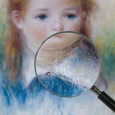Portrait Of A Girl 1880 Pierre-Auguste Renoir par102 canvas print