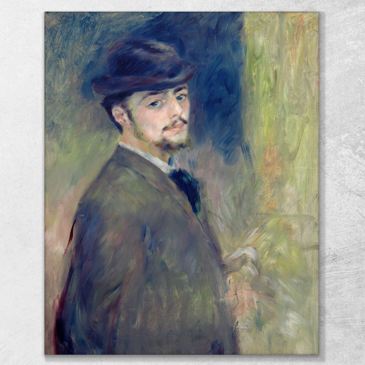 Self-Portrait 1876 Pierre-Auguste Renoir par110 canvas print 