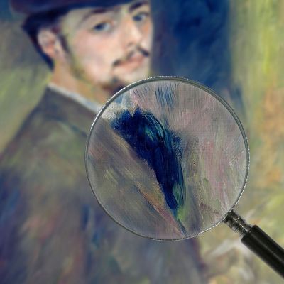 Self-Portrait 1876 Pierre-Auguste Renoir par110 canvas print