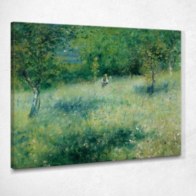 Spring At Chatou 1873 Pierre-Auguste Renoir par112 canvas print 