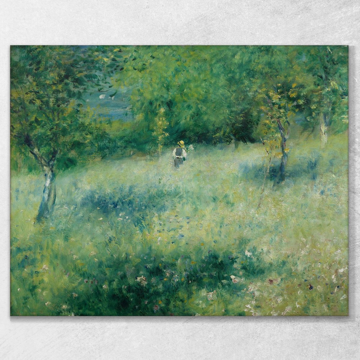 Spring At Chatou 1873 Pierre-Auguste Renoir par112 canvas print 