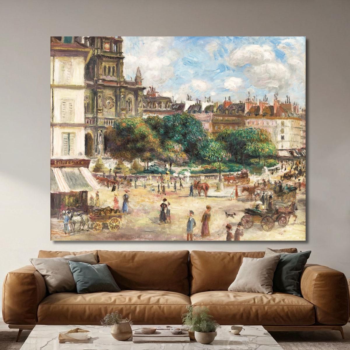 Trinity Square Pierre-Auguste Renoir par114 canvas print 