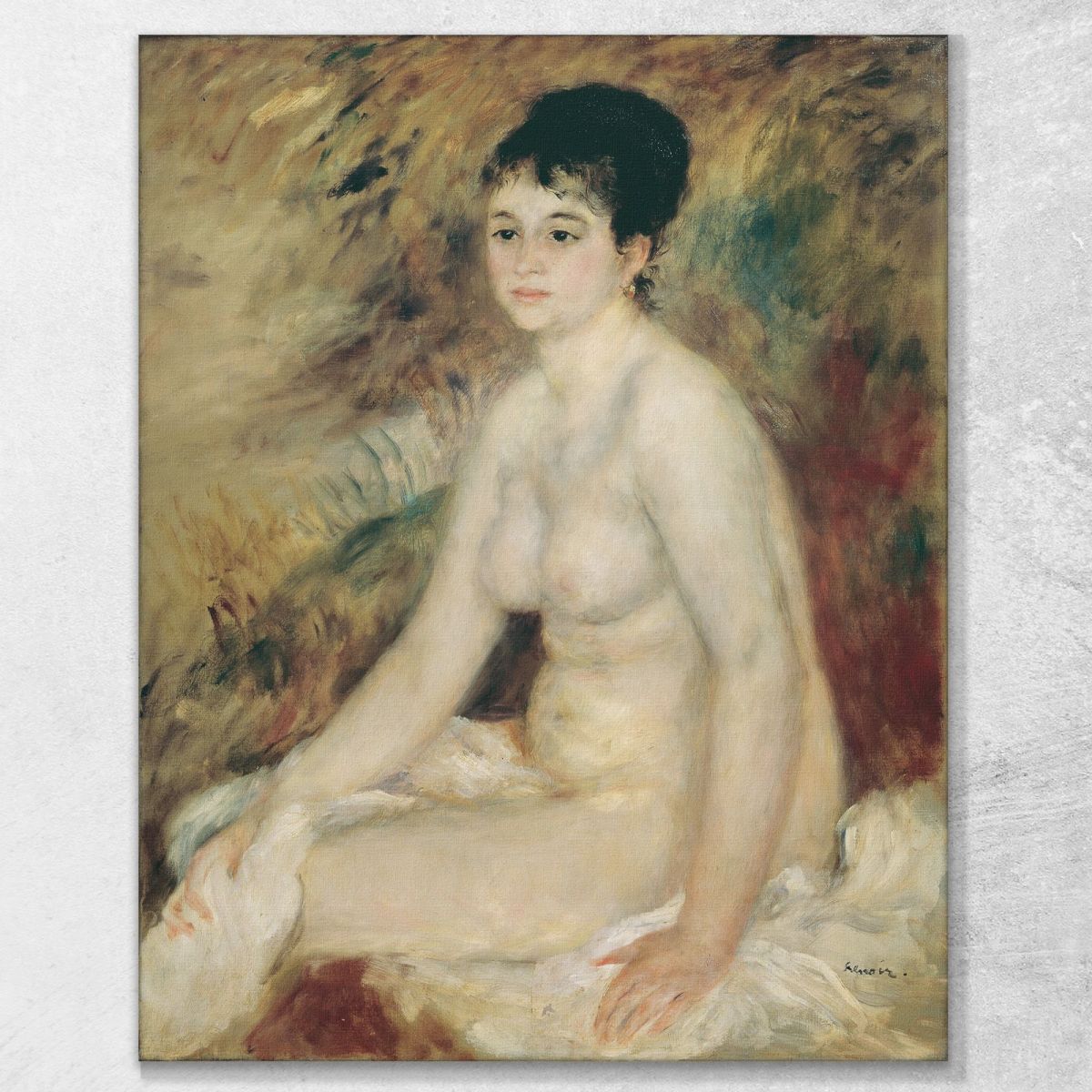 After The Bath Pierre-Auguste Renoir par116 canvas print 