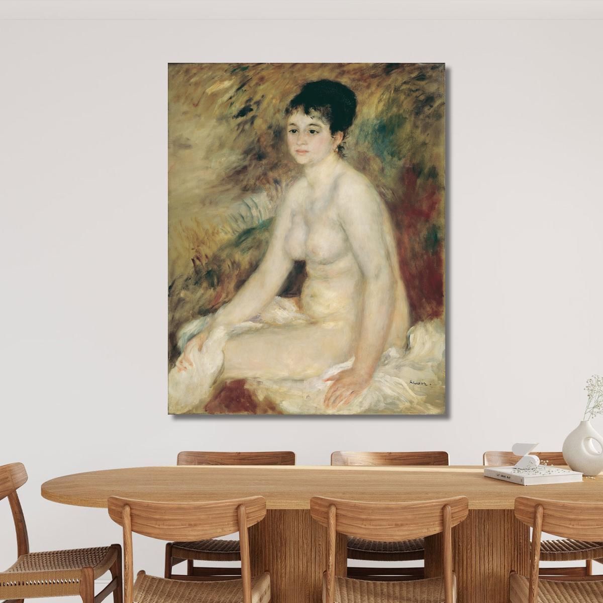 After The Bath Pierre-Auguste Renoir par116 canvas print 