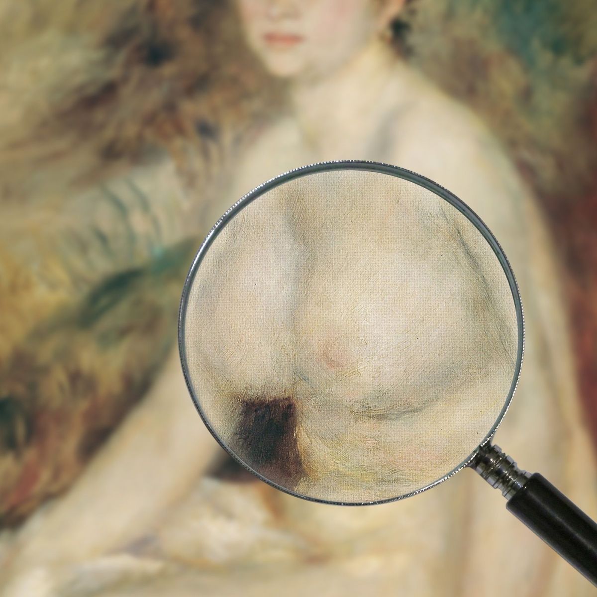 After The Bath Pierre-Auguste Renoir par116 canvas print
