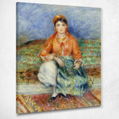 Algerian Girl Pierre-Auguste Renoir par118 canvas print 