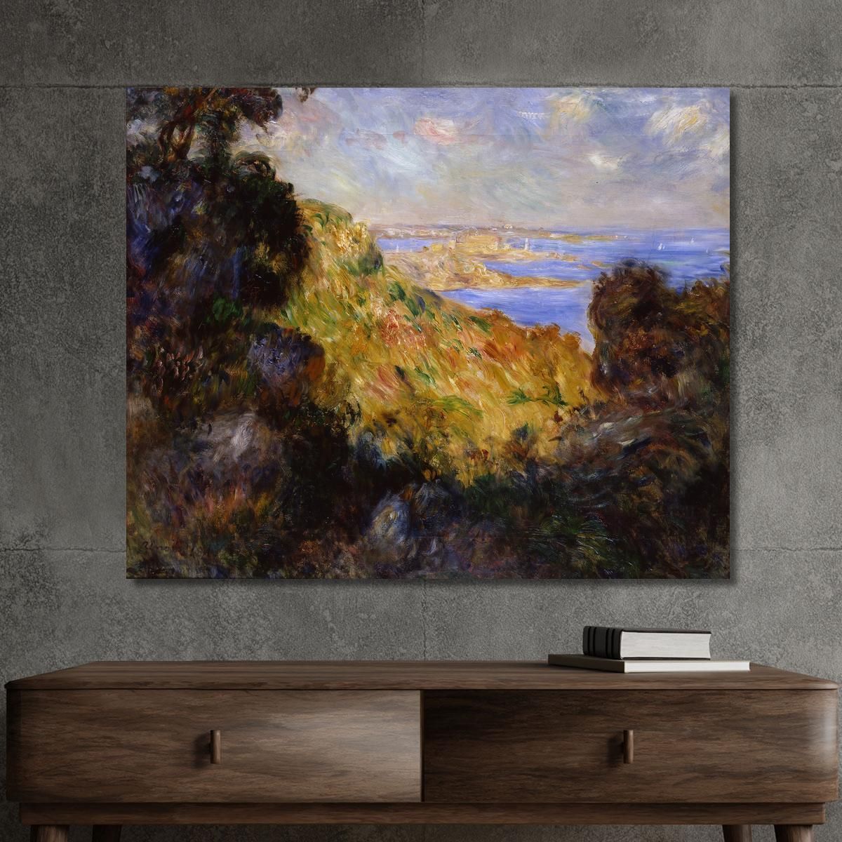 Bath Of Salerno Pierre-Auguste Renoir par119 canvas print 