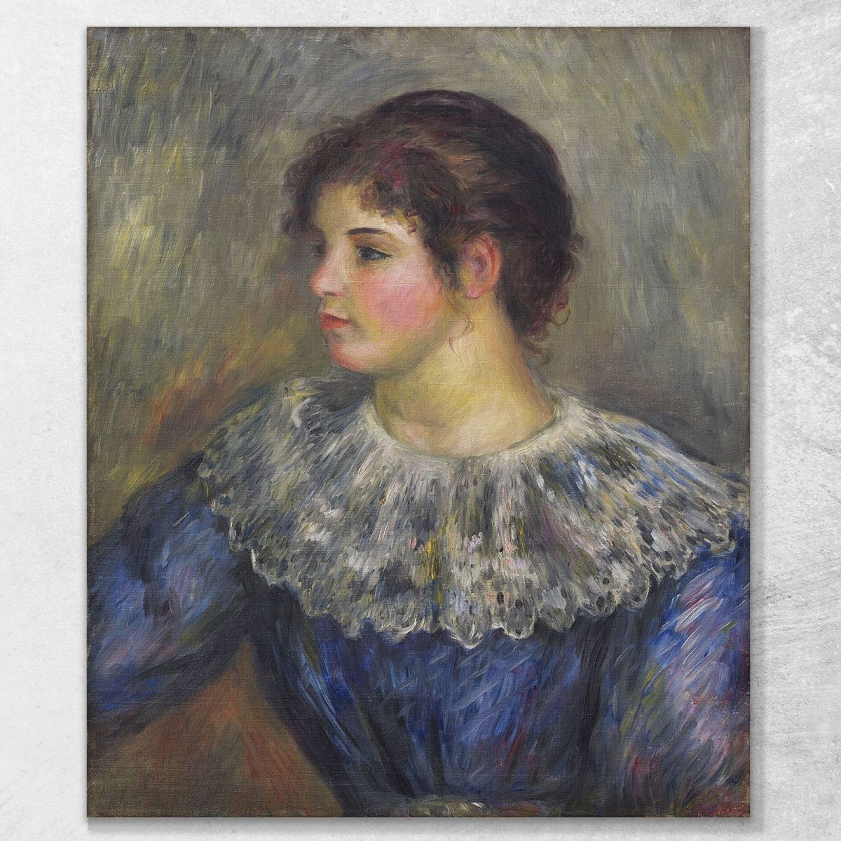 Study Of A Woman Pierre-Auguste Renoir par124 canvas print 