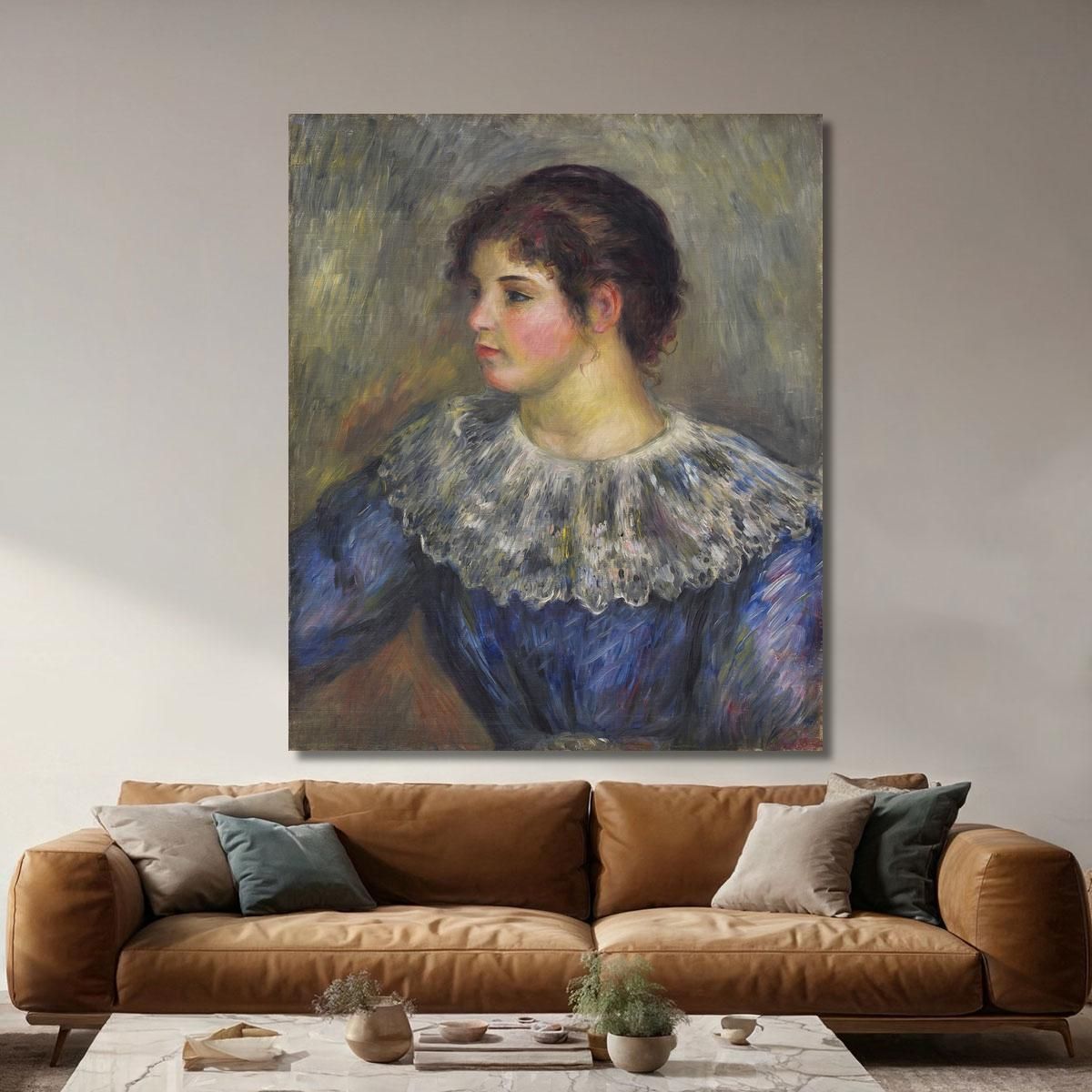 Study Of A Woman Pierre-Auguste Renoir par124 canvas print 