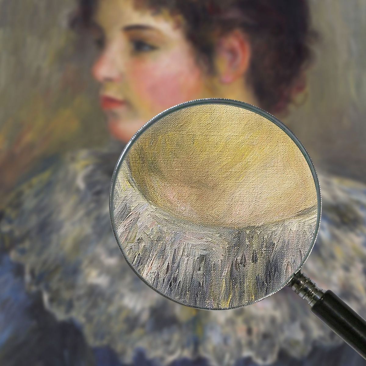 Study Of A Woman Pierre-Auguste Renoir par124 canvas print