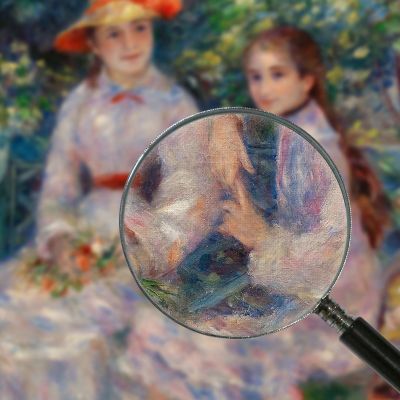The Daughters Of Durand-Ruel Pierre-Auguste Renoir par126 canvas print