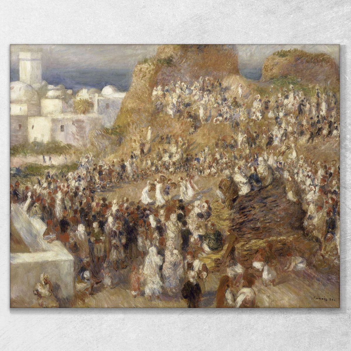 The Mosque Pierre-Auguste Renoir par127 canvas print 