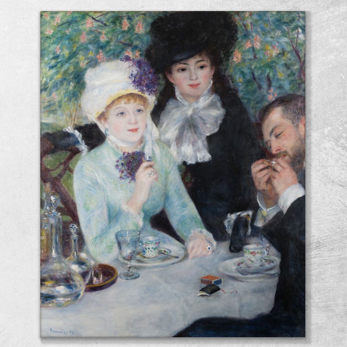After The Luncheon Pierre-Auguste Renoir par135 canvas print 