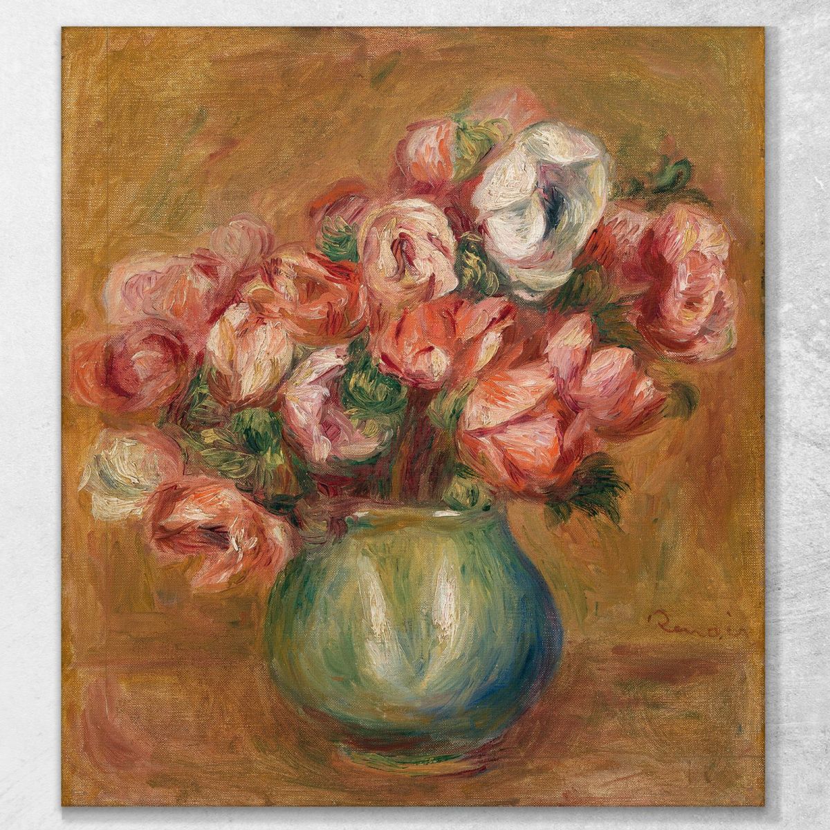 Anemones Anemones Pierre-Auguste Renoir par142 canvas print 