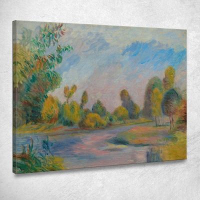 Along The River Pierre-Auguste Renoir par148 canvas print 