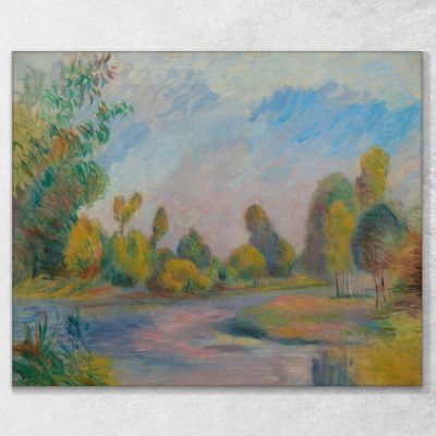 Along The River Pierre-Auguste Renoir par148 canvas print 