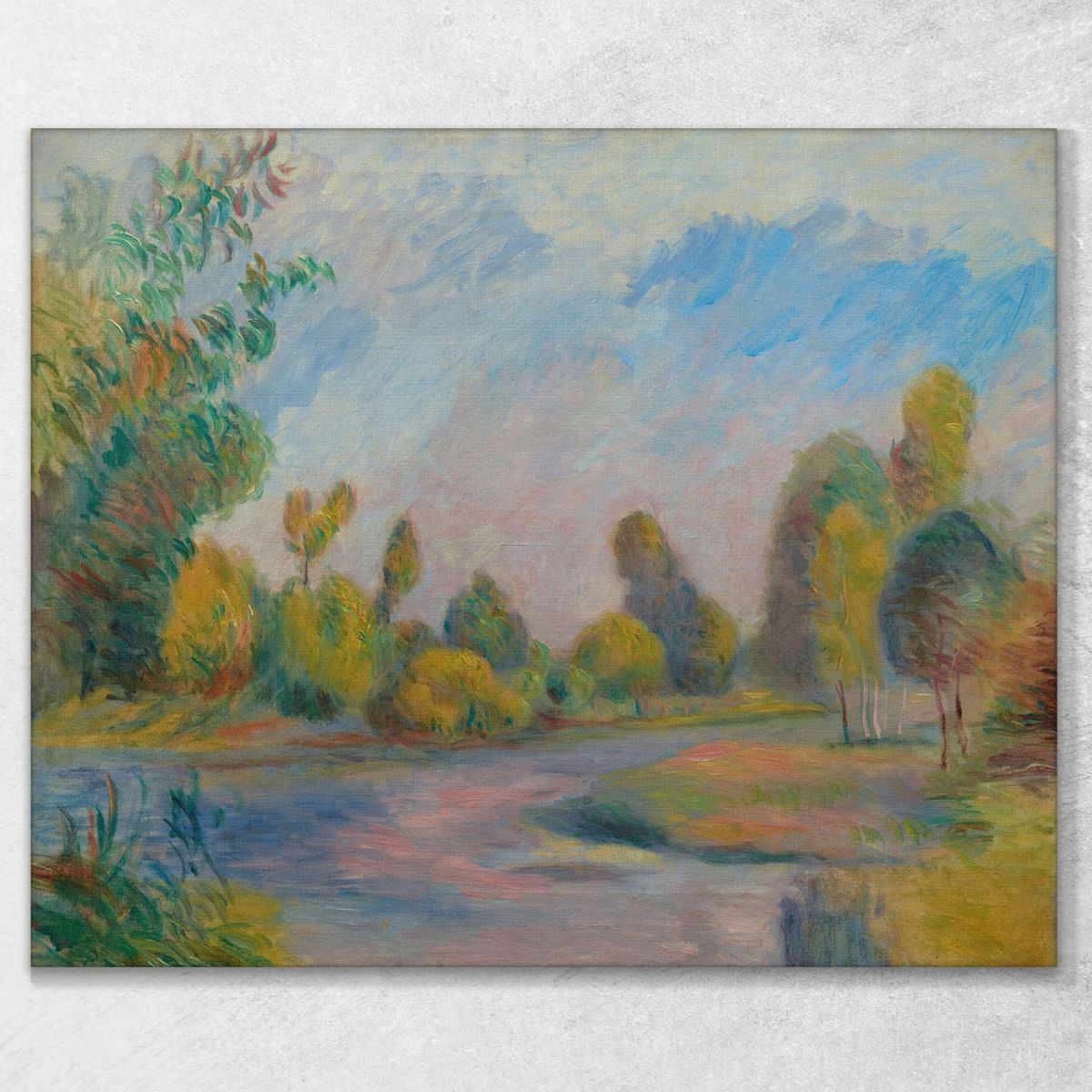 Along The River Pierre-Auguste Renoir par148 canvas print 