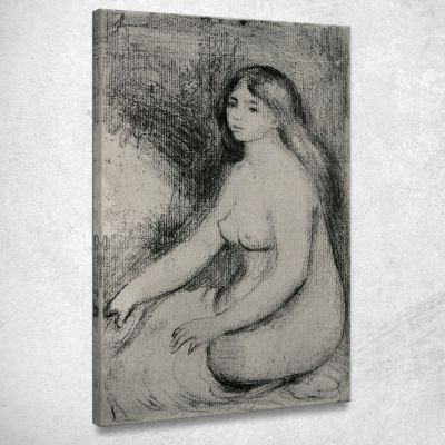 Seated Bather 3 Pierre-Auguste Renoir par155 canvas print 