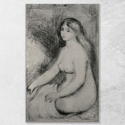 Seated Bather 3 Pierre-Auguste Renoir par155 canvas print 
