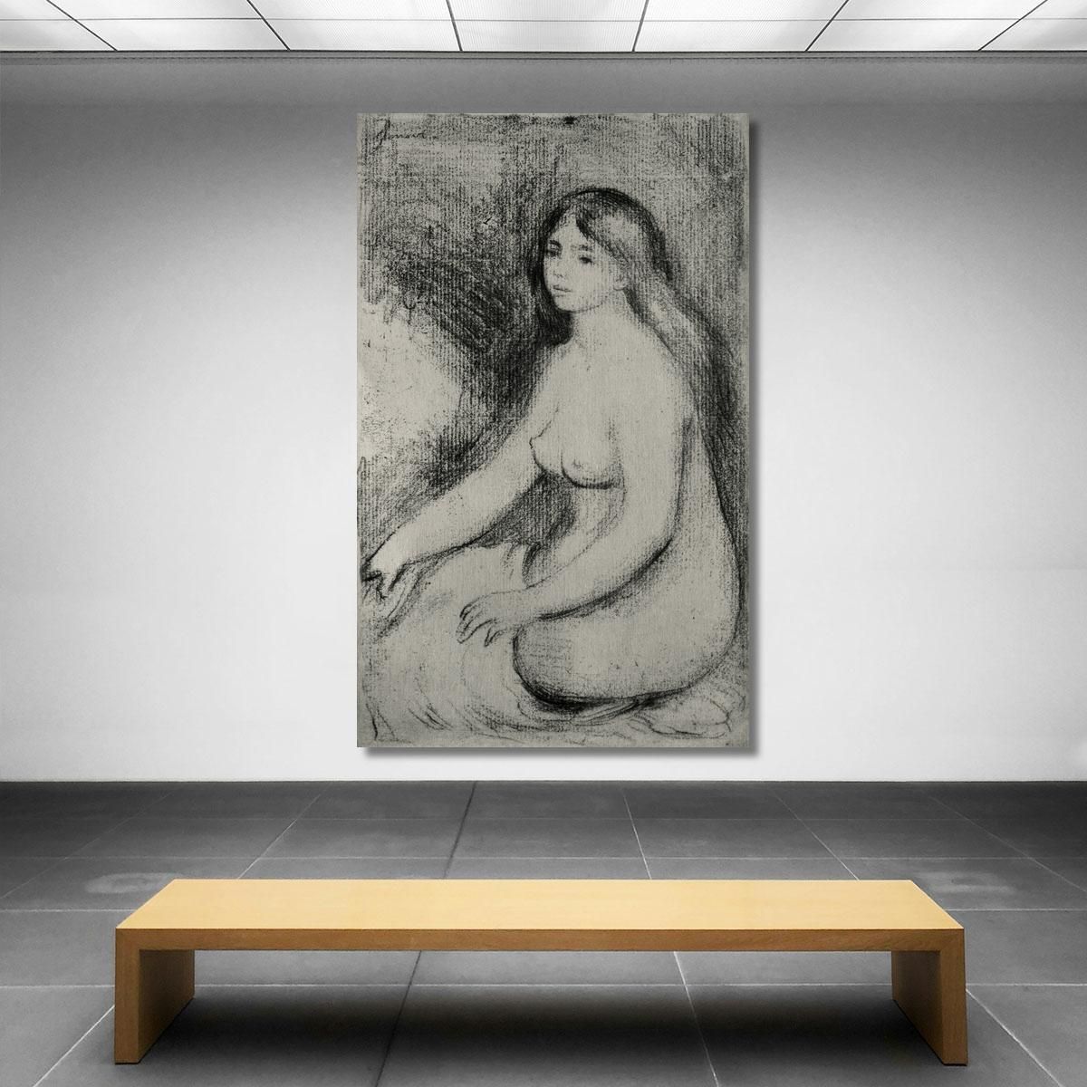 Seated Bather 3 Pierre-Auguste Renoir par155 canvas print 
