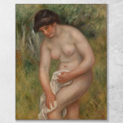 Bather Drying Herself Pierre-Auguste Renoir par159 canvas print 