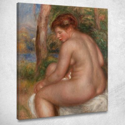 Bather Three-Quarter View Pierre-Auguste Renoir par160 canvas print 
