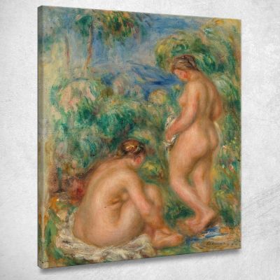 Bathing Women Pierre-Auguste Renoir par163 canvas print 