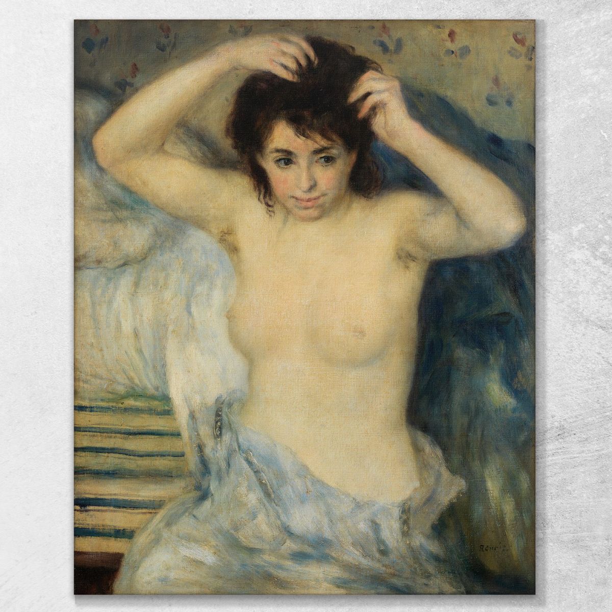 Before The Bath Avant Le Bain Pierre-Auguste Renoir par164 canvas print 