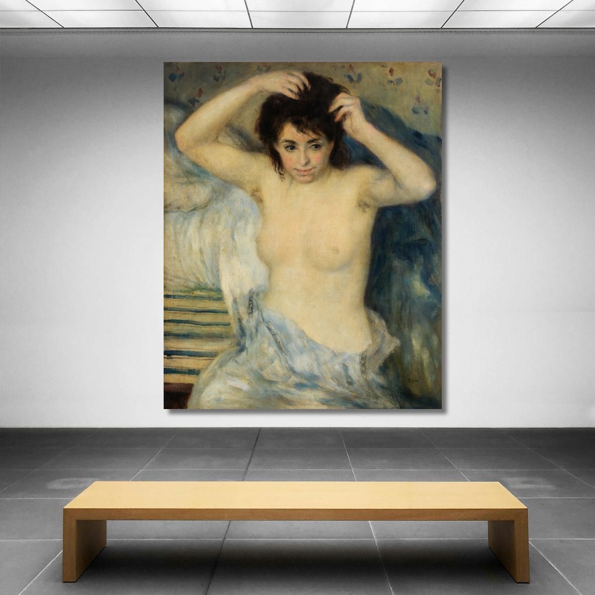 Before The Bath Avant Le Bain Pierre-Auguste Renoir par164 canvas print 