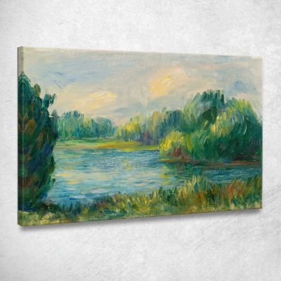 Riverside Pierre-Auguste Renoir par165 canvas print 