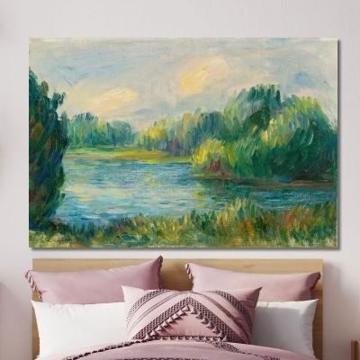 Riverside Pierre-Auguste Renoir par165 canvas print 