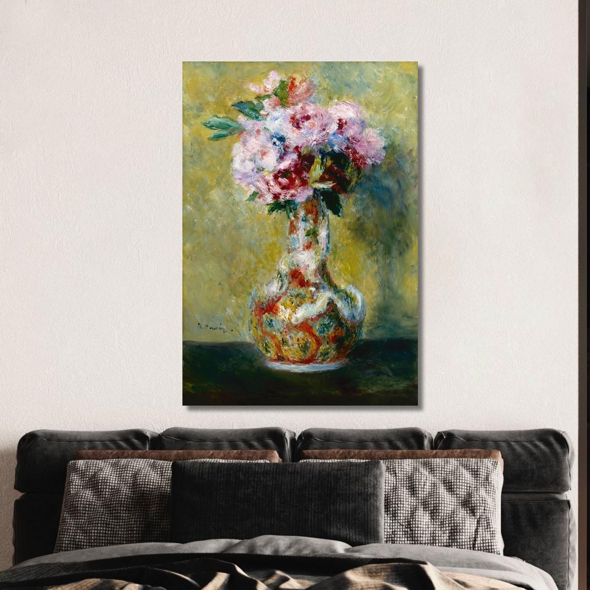 Bouquet In A Vase Pierre-Auguste Renoir par168 canvas print 