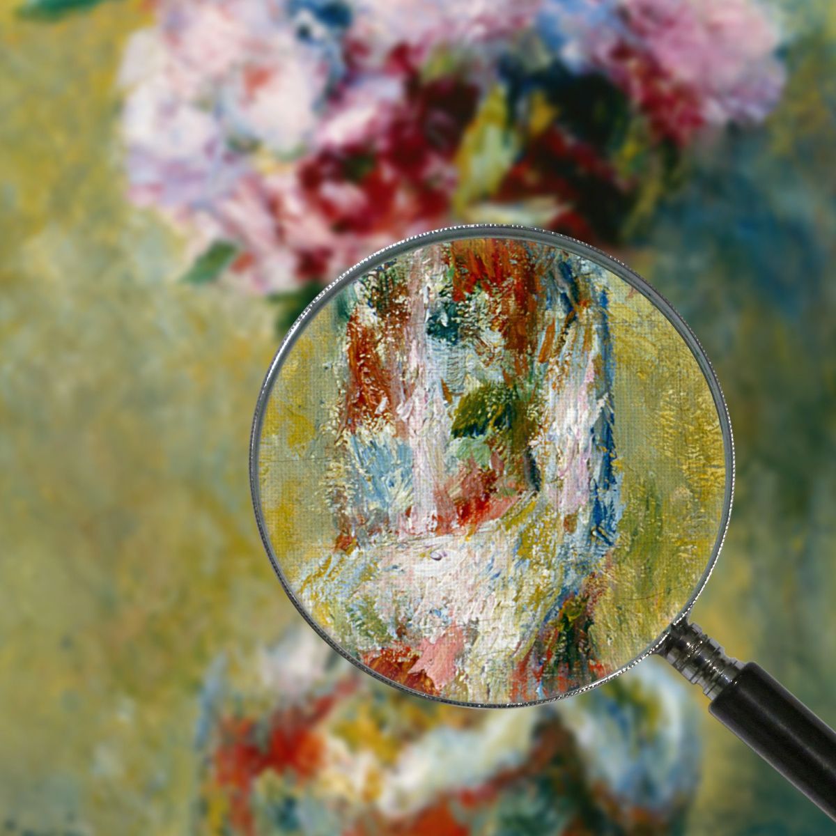 Bouquet In A Vase Pierre-Auguste Renoir par168 canvas print