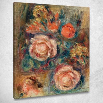 Bouquet Of Roses Pierre-Auguste Renoir par170 canvas print 