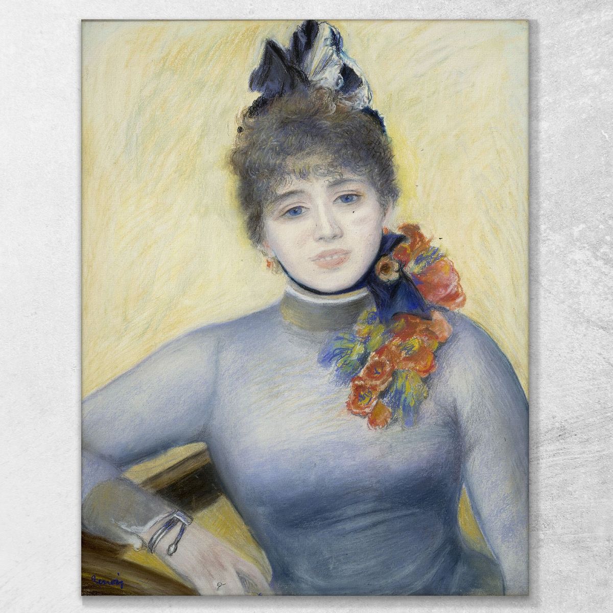 Caroline Rémy Pierre-Auguste Renoir par176 canvas print 