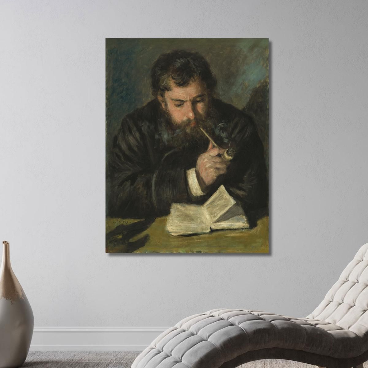 Claude Monet Pierre-Auguste Renoir par186 canvas print 