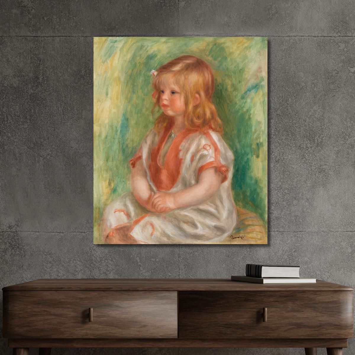 Claude Renoir Pierre-Auguste Renoir par188 canvas print 