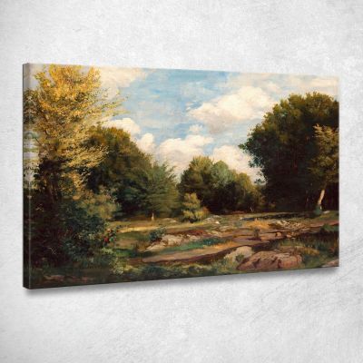 Clearing In The Woods Pierre-Auguste Renoir par189 canvas print 