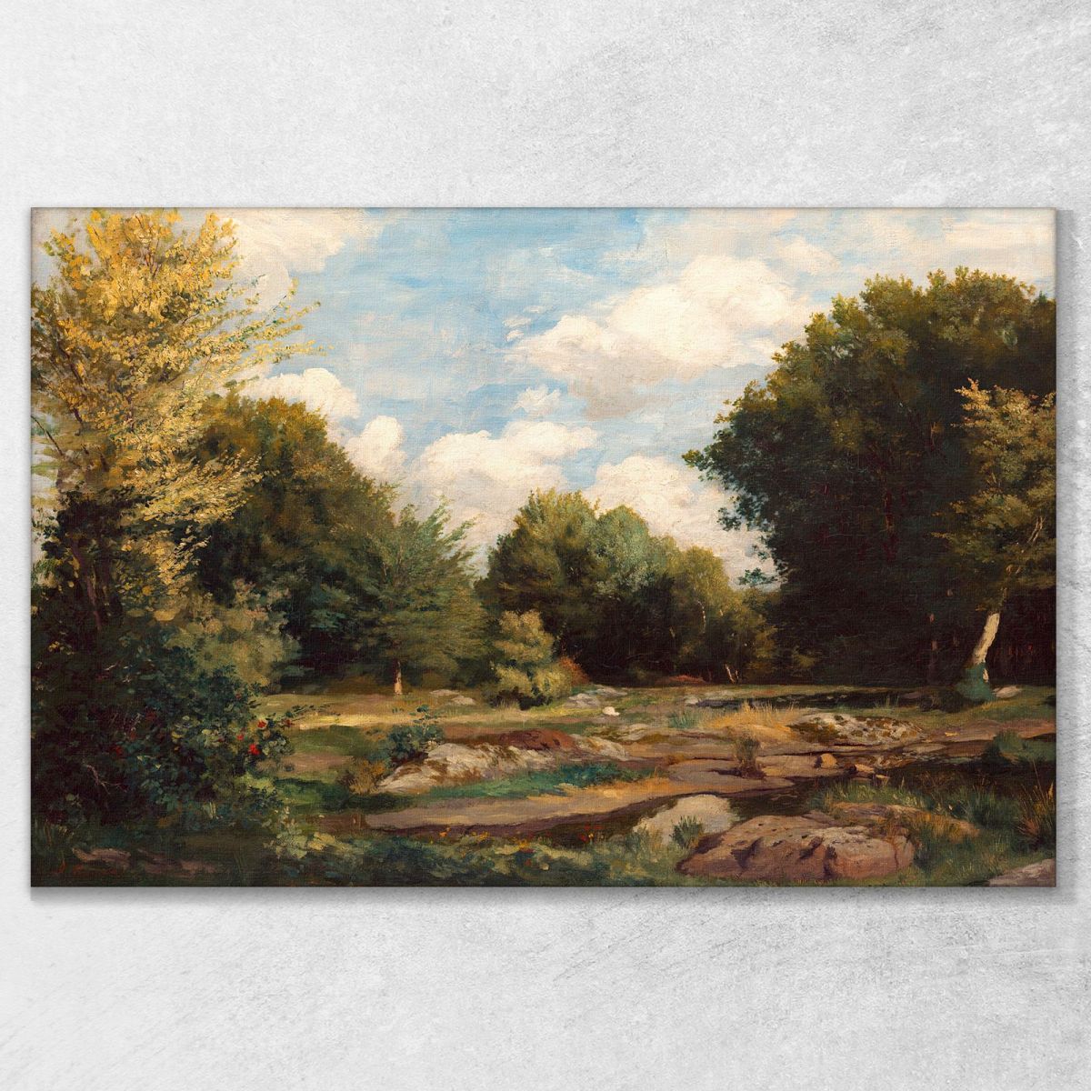 Clearing In The Woods Pierre-Auguste Renoir par189 canvas print 