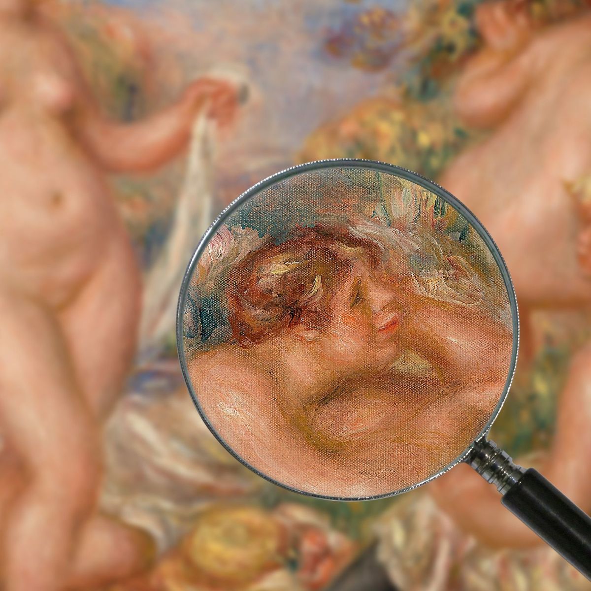 Composition Five Bathers Pierre-Auguste Renoir par192 canvas print